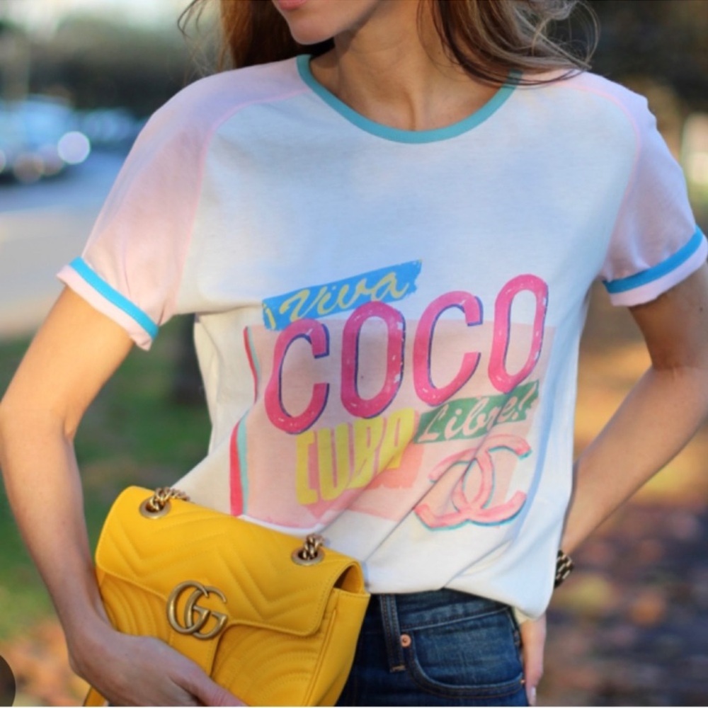 Chanel Viva COCO Cuba T-shirt - Picture 2 of 12